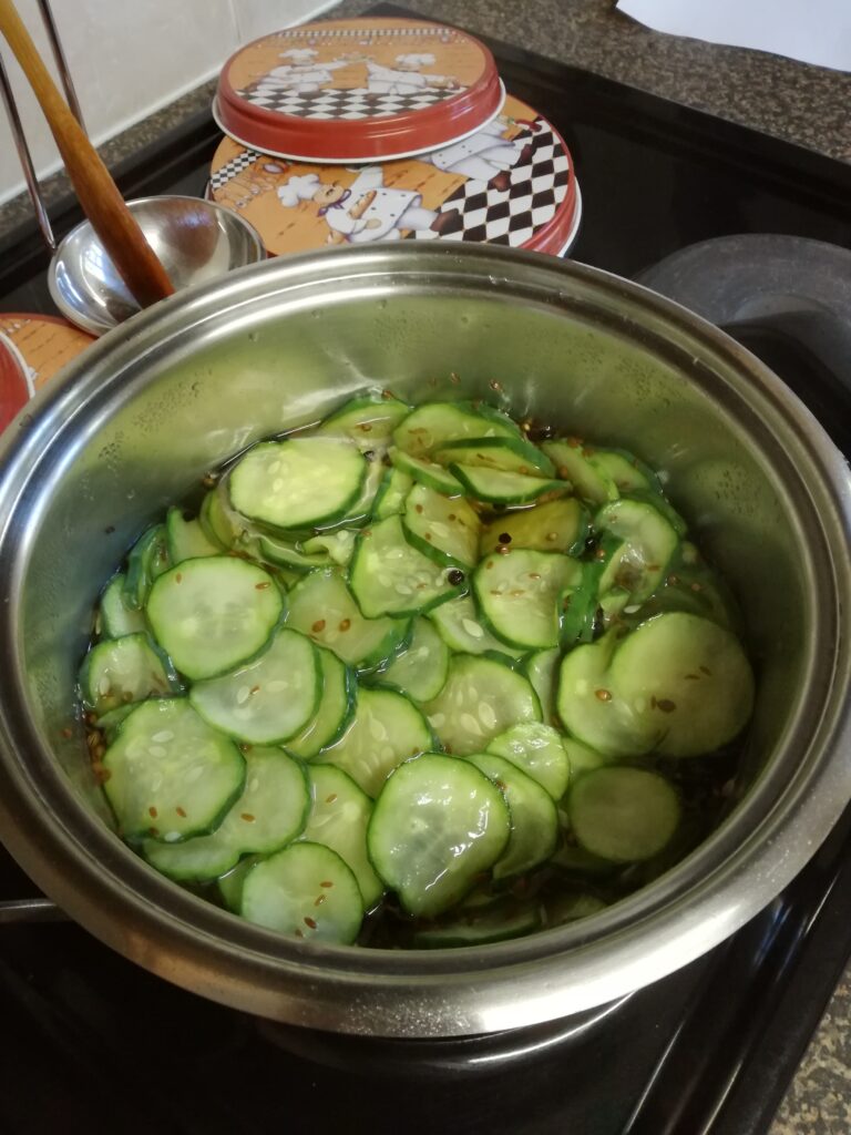 Pickled cucumbers made easy
