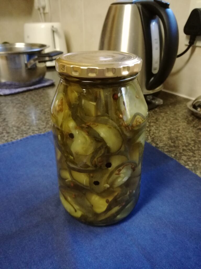 Pickled cucumbers made easy