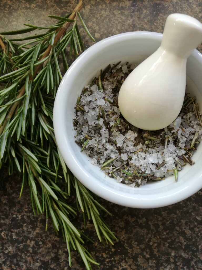 Rosemary salt